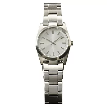 [MUJI 無印良品]不鏽鋼製手錶銀色S