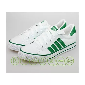 【中國強】帆布鞋基本款_37(白綠)