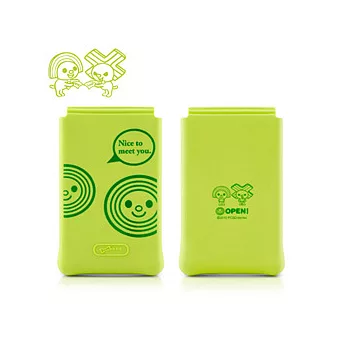 BONE / Open Card Case- OPEN小將專屬名片夾 -綠色