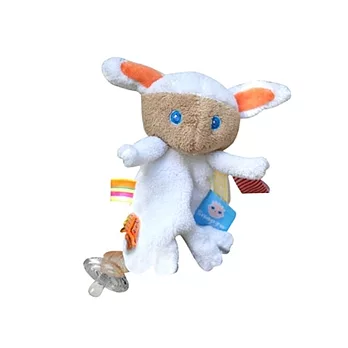 荷蘭Snoozebaby小綿羊Mak奶嘴固齒標籤玩偶