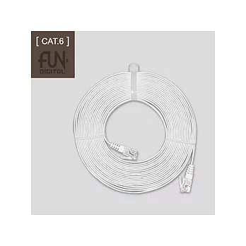 【FUNdigital】Cat.6超薄網路線-3M