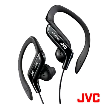 JVC 耳掛式運動造型耳機 (黑) HAEB75B
