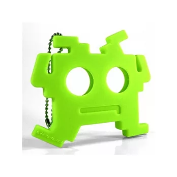 綁架外星人捲線器(耳塞式)-綠