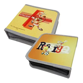 華納光碟收納盒(40片)--世足風(2入: 俄羅斯＆英國 )