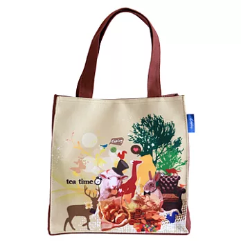 Coplay設計包 動物午茶時間 小方包