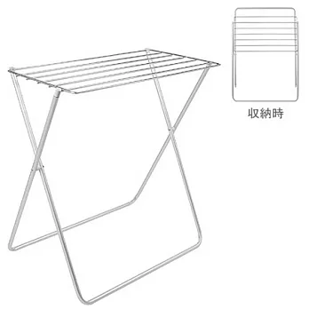 [MUJI 無印良品]鋁製室內曬衣架/小