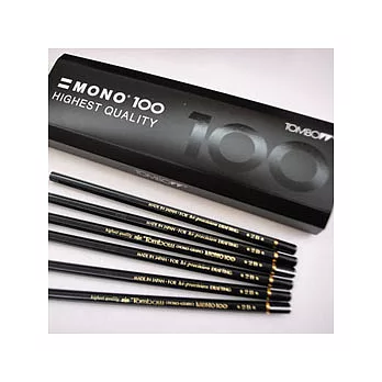 TOMBOW MONO100 高級鉛筆組 B(製圖/設計用)