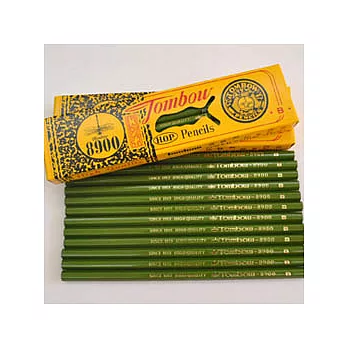 TOMBOW 8900 蜻蜓懷舊鉛筆 B六角軸,事務學