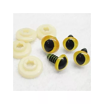 貓眼睛10mm(黃)4入
