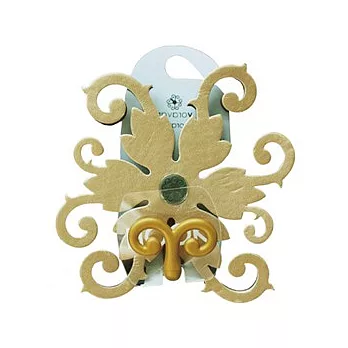 《VORAVAN 時尚藝術拼飾》綻放掛鉤系列(皮革金)