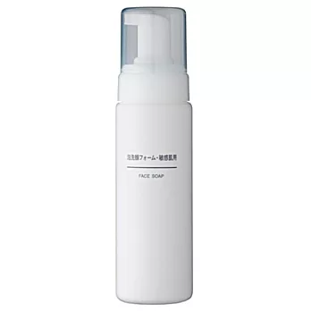 [MUJI 無印良品]MUJI敏感肌泡沫洗面乳/200ml