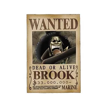 海賊王布魯克懸賞拼圖204片