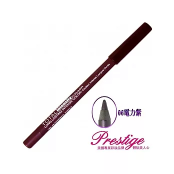 美國PRESTIGE TOTAL INTENSITY 日不落眼線膠筆06電力紫 超防水防暈