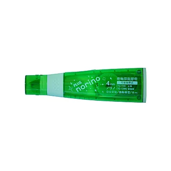 PLUS norino豆豆彩貼(4mm*8M)-綠