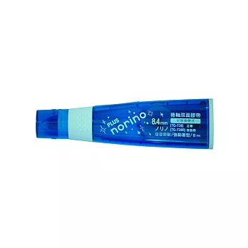 PLUS norino豆豆彩貼(8.4mm*8M)-藍