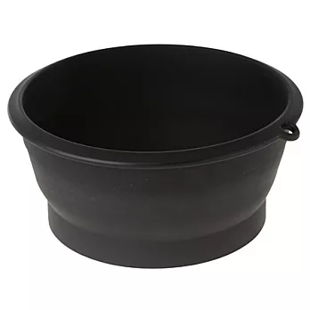 [MUJI 無印良品]矽膠缽/大/黑色