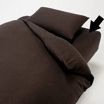 [MUJI 無印良品]新疆棉天竺床包/Q/混棕