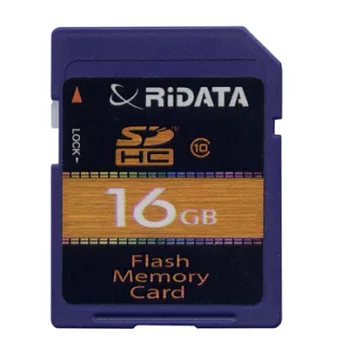 RIDATA 錸德 SDHC 16GB Class10 記憶卡
