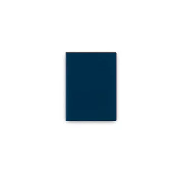 A5尺寸再生皮製記事本(可更換內頁本)(藍)