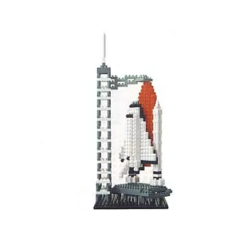日本河田積木nanoblock系列 NBH-014 太空梭(亞特蘭提斯號)