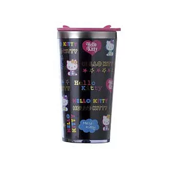 HELLO KITTY 繽紛環保杯_黑彩 (KS-8016-E)