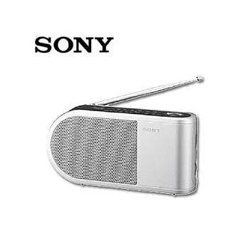 SONY新力時尚圓弧形FM/AM二波段收音機(ICF-304)