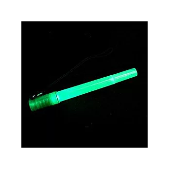 【WalkBox光棒】LED手電筒+彩光指揮棒/螢光棒+緊急口哨(綠色)