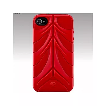 SwitchEasy CapsuleRebel iPhone 4 骨狀保護殼(紅色)