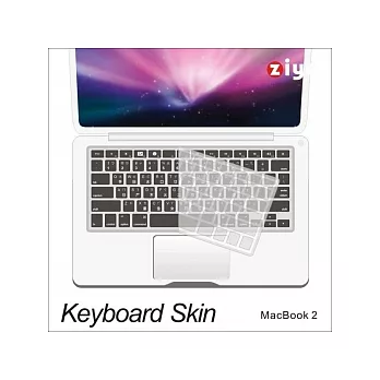 Apple MacBook-2 矽膠鍵盤保護膜透明。