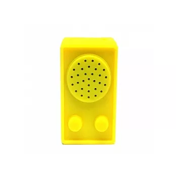 方塊Mini Speaker-黃色款