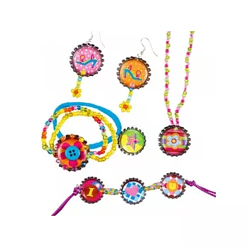 【美國ALEX】DIY瓶蓋飾品派對