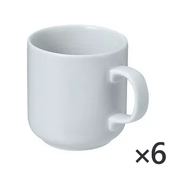 [MUJI 無印良品]白磁馬克杯/6入