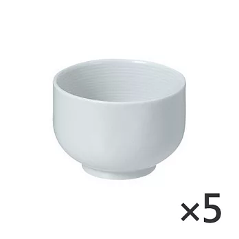 [MUJI 無印良品]白磁煎茶碗/5入