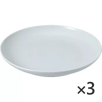 [MUJI 無印良品]白磁盤/特大/3入