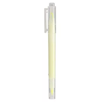 [MUJI 無印良品]附窗螢光筆/黃(J)黃