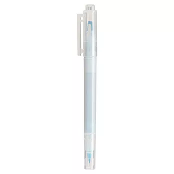 [MUJI 無印良品]附窗螢光筆/藍(J)
