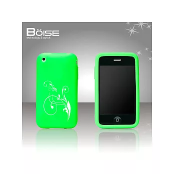 Nude-Bloom手感系列 鳥語花香iphone 3G/3GS 保護套/綠綠