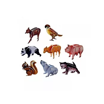 3D立體拼圖-可愛動物(全8種)