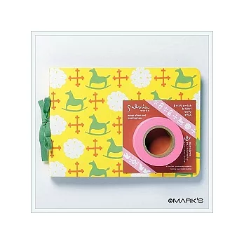 Mark’s【Salvia works】Scrap album, S ＆ Masking tape set（YE）