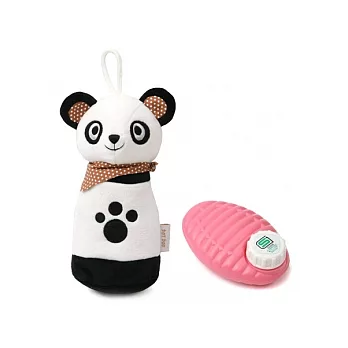 《MY-mono》熊貓手持式毛絨暖手壺