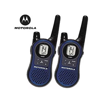 Motorola SX601 Walkie Talkie 無線電對講機[2支裝]_加贈原廠耳機藍色
