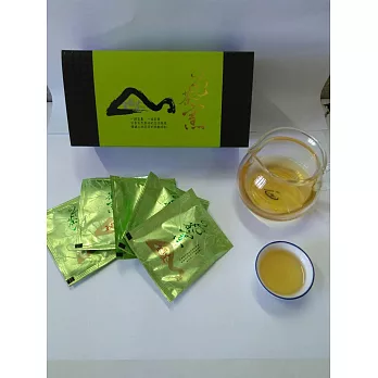 ＜宜蘭鮮綠賞＞頂級原片綠茶包禮盒20入綠茶