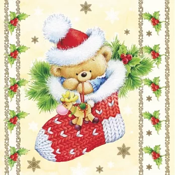 蝶古巴特藝術餐巾紙(熊寶貝)