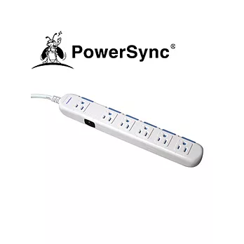 群加 3孔六座延長線+防塵蓋_4.5米 (PTR603-15)