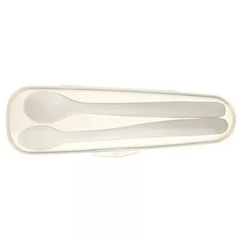 [MUJI 無印良品]幼兒用離乳食用匙2入組