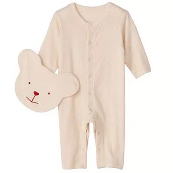 [MUJI 無印良品]嬰兒有機棉禮盒/長褲連身/手帕