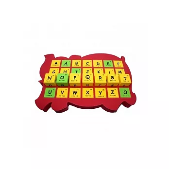 【象盒子】麻辣拼盤ABC（自然發音骰子附字卡）紅色、黃色、