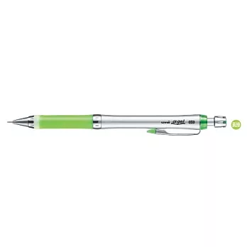 三菱 uni α-gel M5-807GG 阿發自動鉛筆_黃綠