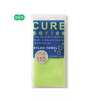 CURE 日製澡巾110cm-綠色