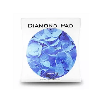 aibo DIMOND PAD 超薄花漾鼠墊《花漾藍》